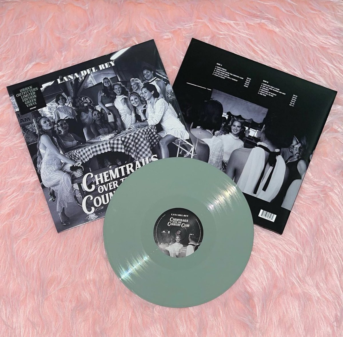  Lana Del Rey- Chemtrails Over the Country Club - Limited  Edition Green Vinyl: CDs y Vinilo