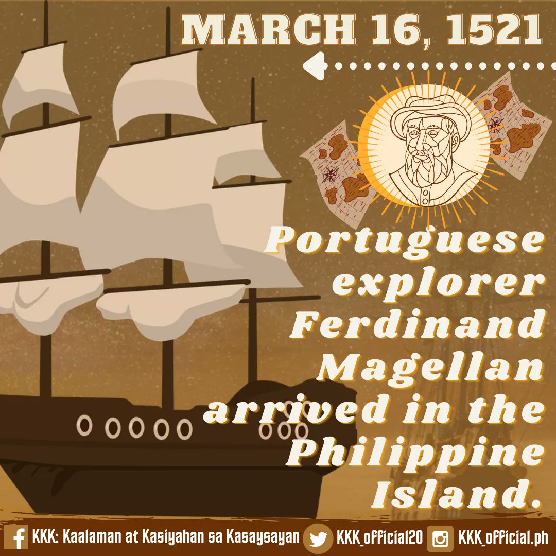 KKK_Official20's tweet photo. Ngayong araw sa ating kasaysayan ipinagdiriwang natin ang ikalimang daang taong anibersaryo ng ‘circumnavigation' ng Magallanes-Elcano Expedition at pagdating ni Ferdinand Magellanes sa Pilipinas. https://t.co/RdFt9eBD6K
