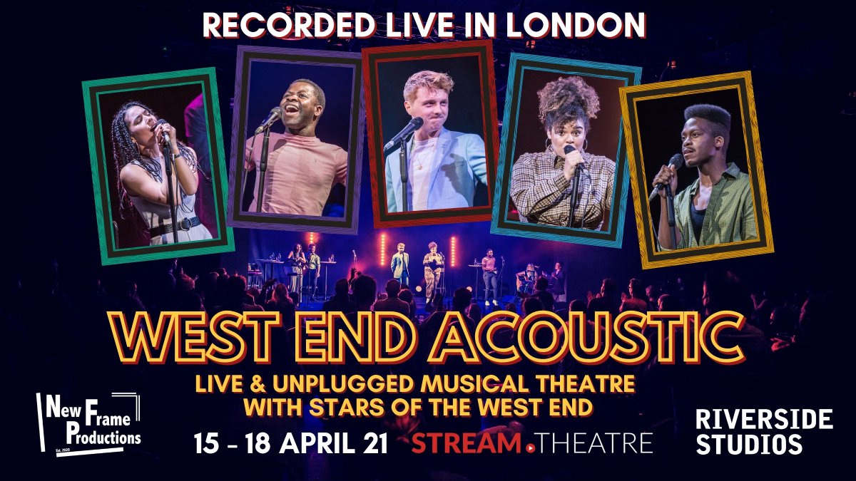 BBAteam's tweet image. The amazing @ChrisPoonMD is Musical Director for West End Acoustic - an unplugged celebration of musical theatre. The special concert from @NewFrameProds stars @TyroneHuntley @mayjqb @iamreneelamb @nickmcleanuk &amp;amp; @samtutty
📺Streaming 15 - 18 April📺
🎟️ stream.theatre