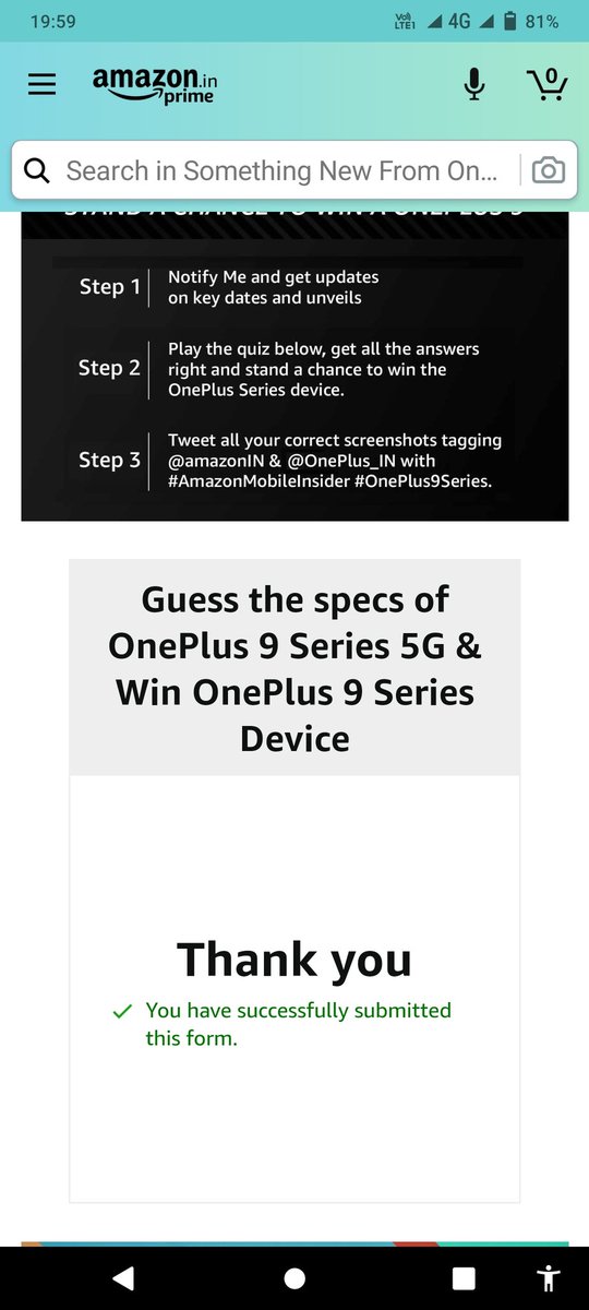 ErZaheer's tweet photo. @amazonIN @OnePlus_IN #AmazonMobileInsider #OnePlus9Series https://t.co/oylUBm9ibp