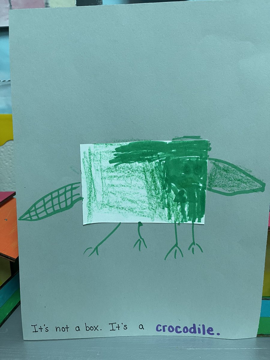 Preschool_BES's tweet photo. I love a book that encourages imagination #itsnotabox @BESBartlett #BESties https://t.co/xoVjwUVx0T