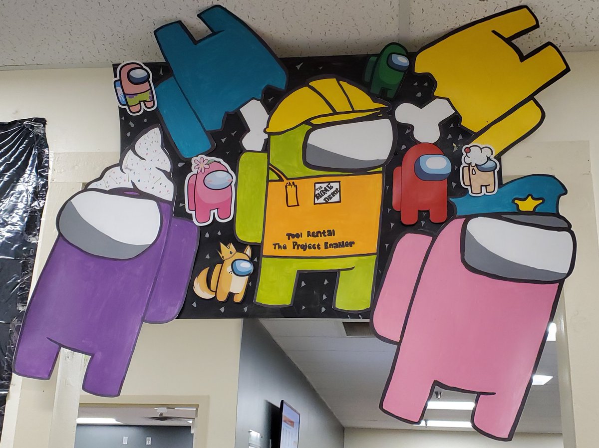 Decorating the brake room 🥳🥳