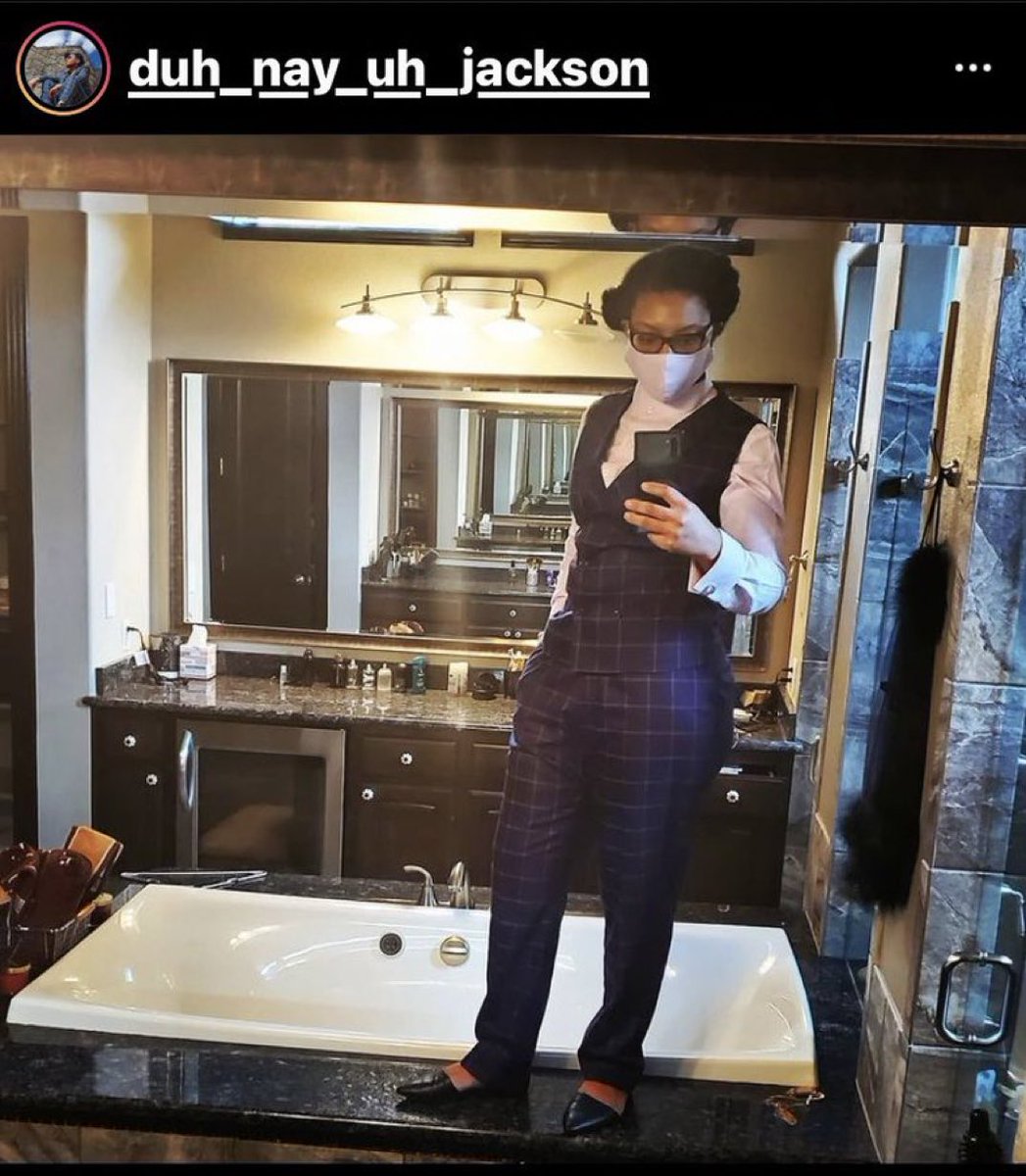 TweetsAintSafe's tweet photo. Imagine coming home from a long day of cheating to your wife dressed like Creflo Dollar. https://t.co/kTGkBK6cra