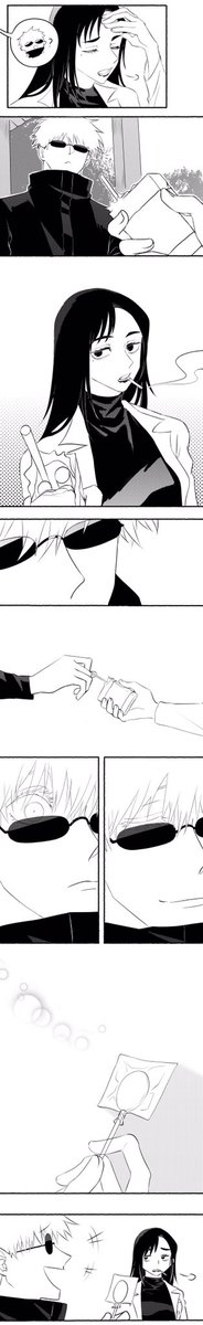 MagaOnion's tweet photo. 苦夏之雨②
#五条悟 
#夏五 
#呪術廻戦 
#JujutsuKaisen https://t.co/ISBJziUbdP