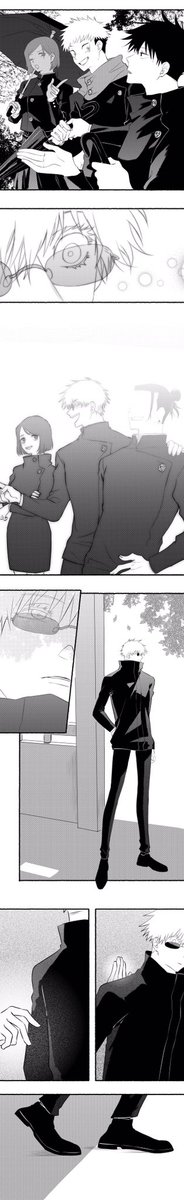 MagaOnion's tweet photo. 苦夏之雨②
#五条悟 
#夏五 
#呪術廻戦 
#JujutsuKaisen https://t.co/ISBJziUbdP