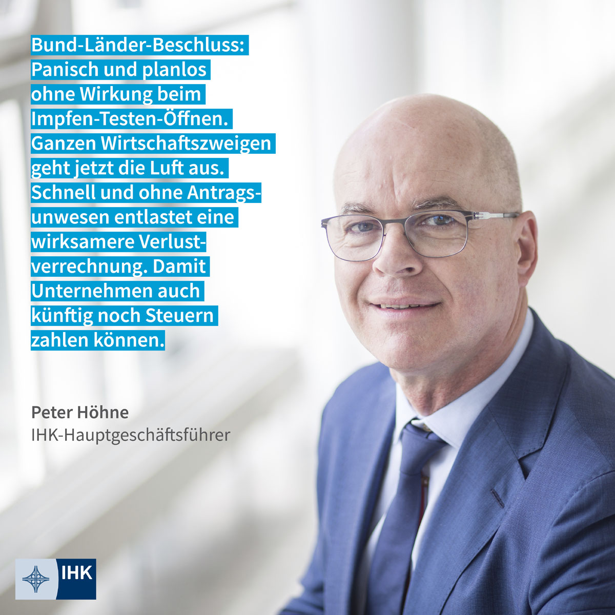 Panisch und planlos ohne Wirkung beim Impfen-Testen-Öffnen. Ganzen Wirtschaftszweigen geht jetzt die Luft aus." 🆘 Jetzt: Wirksamere Verlustverrechnung!
<a href="/thueringende/">Freistaat Thüringen</a>
#mpk #IHKOT #thueringen #ihk #GemeinsamGegenCorona
