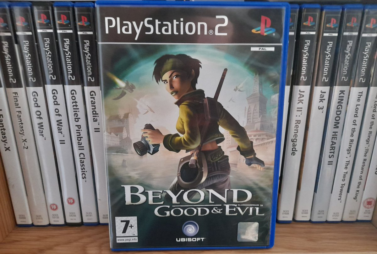 Y2Ps2's tweet photo. #PS2sDay Open World Game Beyond Good And Evil from Ubisoft, from before all Open World Games from Ubisoft felt like every other Open World Game from Ubisoft. Did you enjoy BGAE? Where's the sequel? 🤷‍♂️ Do you enjoy other Open World Games from Ubisoft? #gamersunite #shareyourgames https://t.co/Fw4VVHpjky
