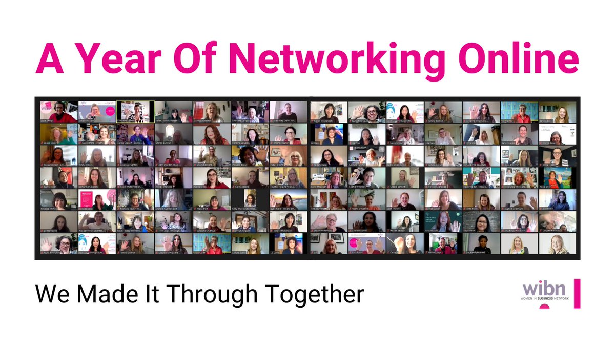 Today marks one whole year of networking online, and we couldn't be prouder of our franchisees and members. When women come together they can achieve anything, and this year has truly proved this. Read more here wibn.co.uk/a-year-of-netw… #WomenSupportingWomen #WIBN #Online