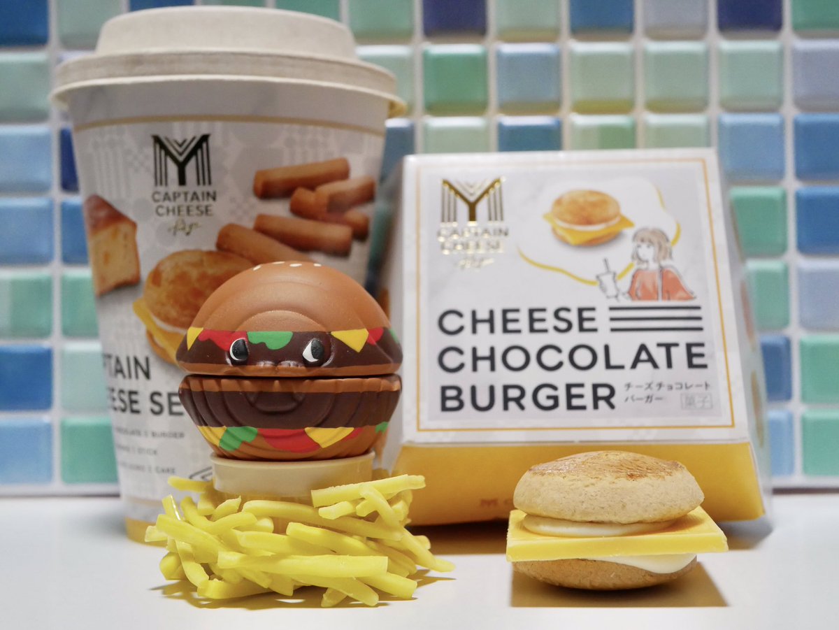 00_byron00's tweet photo. チーズチョコレートバーガー🍔
味、ビジュアル共に💮
#captaincheese https://t.co/0EFHF1lXt3