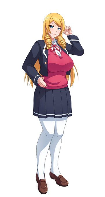 cg集進捗。いくつか服差分はできてますが、とりあえず制服と魔法少女服verです。 