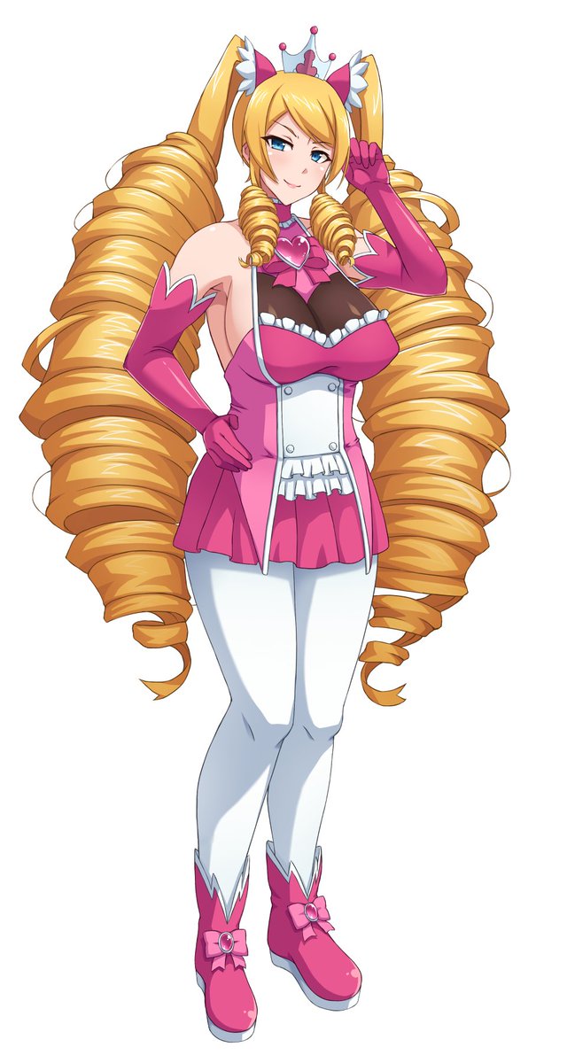 cg集進捗。いくつか服差分はできてますが、とりあえず制服と魔法少女服verです。 