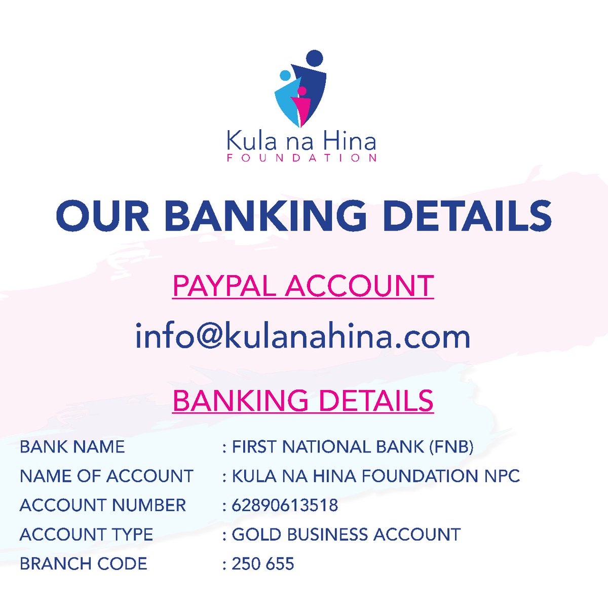 kulanahina's tweet photo. The Dropoff Drive is still on
Dont forget to join us and donate to our account.
See below details👇👇👇👇
#DonateAllyouCan
#KulaNaHina
@akreana_ @motheomoremi_1 @somizi @kulanicool @LorrieTshab @BepeNgoni @thomaskaruwa @Renemokoena @JohnNtimani https://t.co/6UomQqXxoX