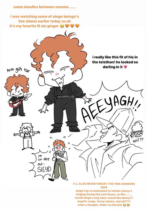 CHIBI DANNY ELFMAN BOINGO'S OINGOES what the heck????!!?!? ok it's like... 3 am so gn! ? 