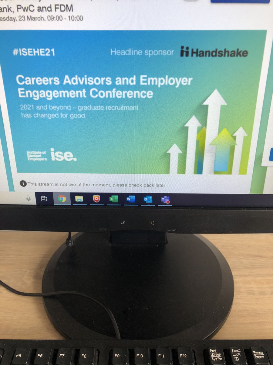 Looking forward to taking part in my first ISE conference this week! #ISEHE21