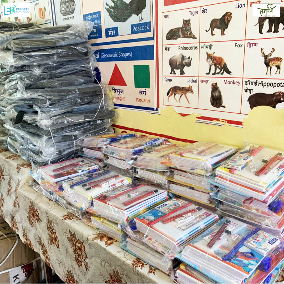 efgorg's tweet photo. #backtoschool
#GroundUpdate

Our efforts are recognized by news agencies.
@samarpannorg continued distributing stationery kits in tribal villages of Rajasthan in consecutive second day.

Kindly contribute: https://t.co/Jxh8BD6RGn

@LogicalIndians https://t.co/8r4jBqf27a