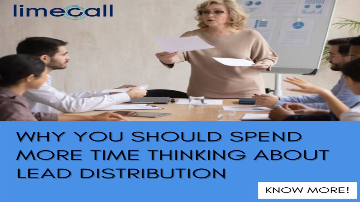 limecallapp's tweet image. Lead Distribution Why Is It Necessary?
1. Faster Response to Leads
2. Greater Efficiency in Sales Process
3. Improves Analysis and Performance Tracking
4. Customer Experience
Visit here limecall.com/lead-nuturing/…
#leaddistribution #fasterresponse #improveanalysis #knowmore