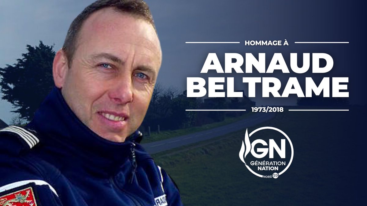 Il y a 3 ans  #ArnaudBeltrame se sacrifiait pour sauver des vies. Reconnaissance éternelle.