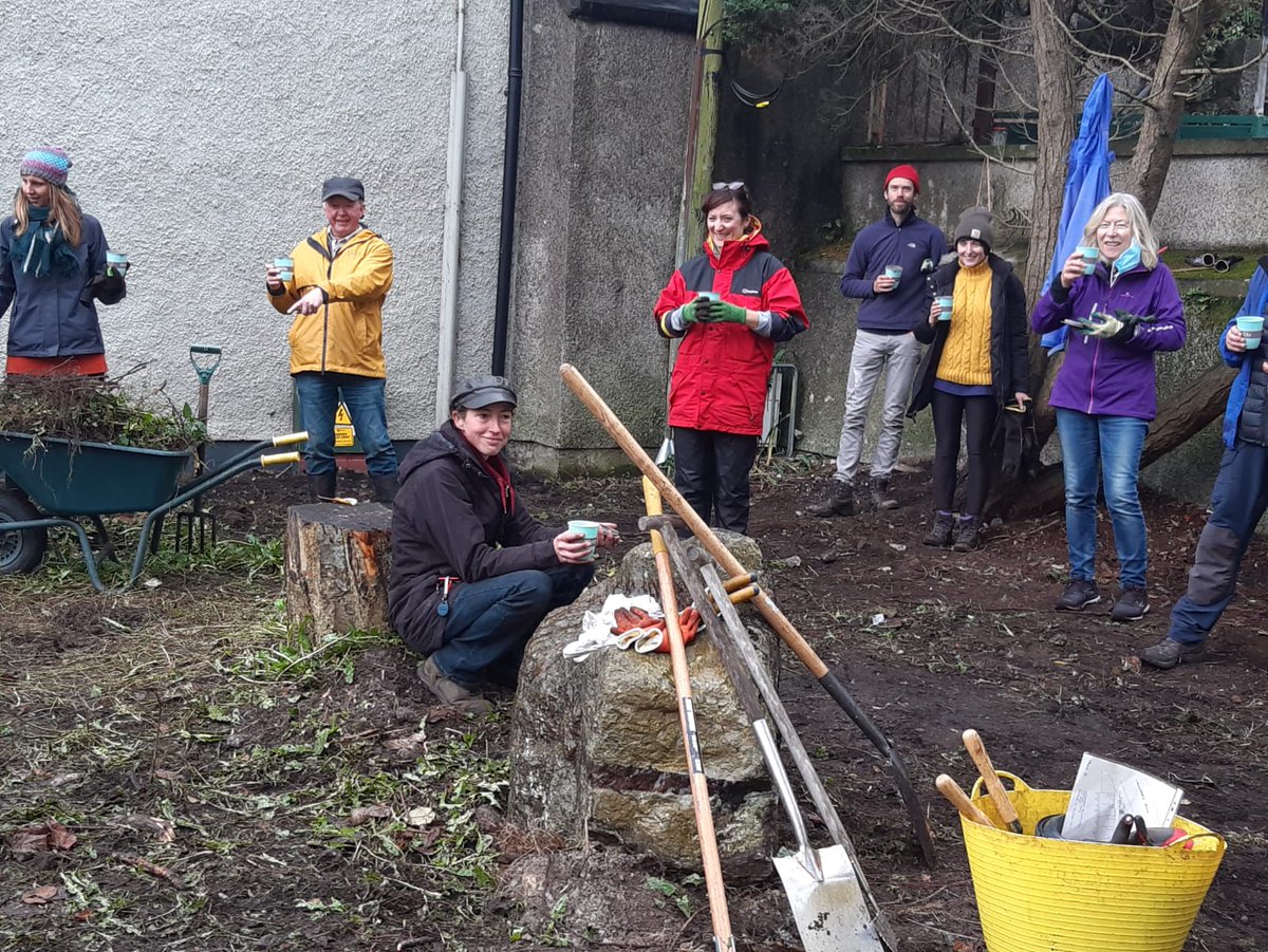 DouglasStBiz's tweet photo. 3/#SummerhillSouth #WindmillRoad to create a #PocketPark at #LangfordRow where we can include boards with extracts from Ronnie's book on the #SouthParish. A dedicated group of volunteers cleared the site with help from city council & guided by gardener Ellie Donovan, https://t.co/qPSL3Wq9Cp