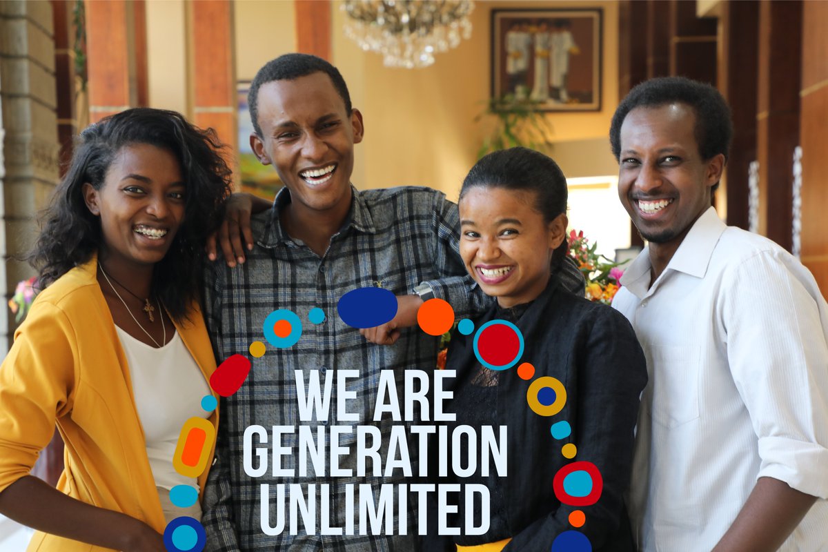 Jobs_FDRE's tweet photo. The Generation Unlimited (GenU) has arrived in Ethiopia GenU aims to support young Ethiopians aged 10-24 to become productive & engaged citizens. It will be launched on March 31,2021.
Stay tuned to know what GenU will offer for Ethiopian Youth!
#etworks #GenUnlimited https://t.co/qmTWh1NIE4