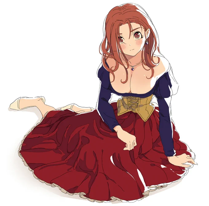 ちゃんぜしの絵(ゼシカ) #DQ8 