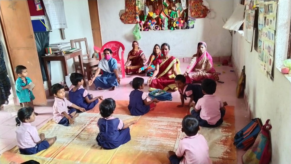 BpmuBasudevpur's tweet photo. #PoshanPakhwada2021 
Celebrating poshan pakhwada on 23.03.21 regarding yoga session at different Awcs of Basudevpur block.
"Yoga for health"
@DM_Bhadrak @BhadrakDswo @DPMU_MS_Bhadrak https://t.co/8FaKZ5MYJE