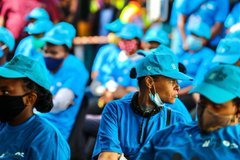 Dotransport's tweet photo. IN EAST LONDON: People’s Responsibility to Protect
The focus of the intervention seeks to manage this downward spiral resulting from rampant criminality through the implementation of crime prevention strategies, working with communities and stakeholders. #PR2P @PRASA_Group https://t.co/rQWvPKULrC