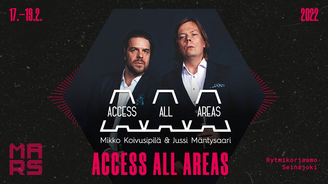 "Nekin ketkä on karsaasti katsoneet, että tää ei kuulu mun bisnekseen, on tilanteen pakottamana hypänneet kaupalliseen toimintaan mukaan." Access All Areas -podcastin @jussimantysaari ja <a href="/Mkoivusipila/">Mikko Koivusipilä</a> ruotivat suomalaisten mainstream-artistien elämää. #MARS2021spesiaali