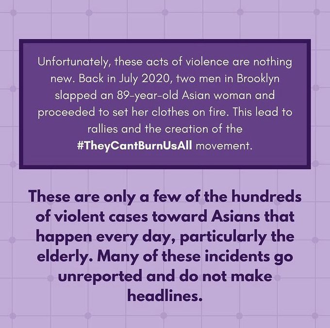 JustKaboodle's tweet photo. Below are some cards to educate you what is going on.

Please educate yourself and sign the petitions in the comments <3

Use you're platforms for good

#StopAsianHate 
#AsiansAreHuman https://t.co/wD5I4lCwv4