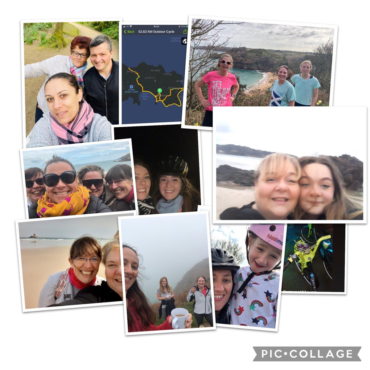 Theresa88020205's tweet photo. So another successful week for our Warriors.. this weeks total is 558.56km making the overall total 1914.08.. if we carry on like this we may end up in the middle of the Atlantic &amp; might not make it back !! https://t.co/hcQQVY5Zrj