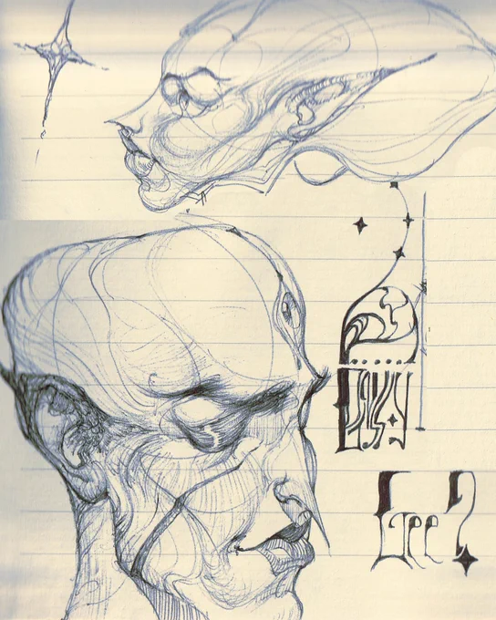 i miss drawin in ballpoint ? 