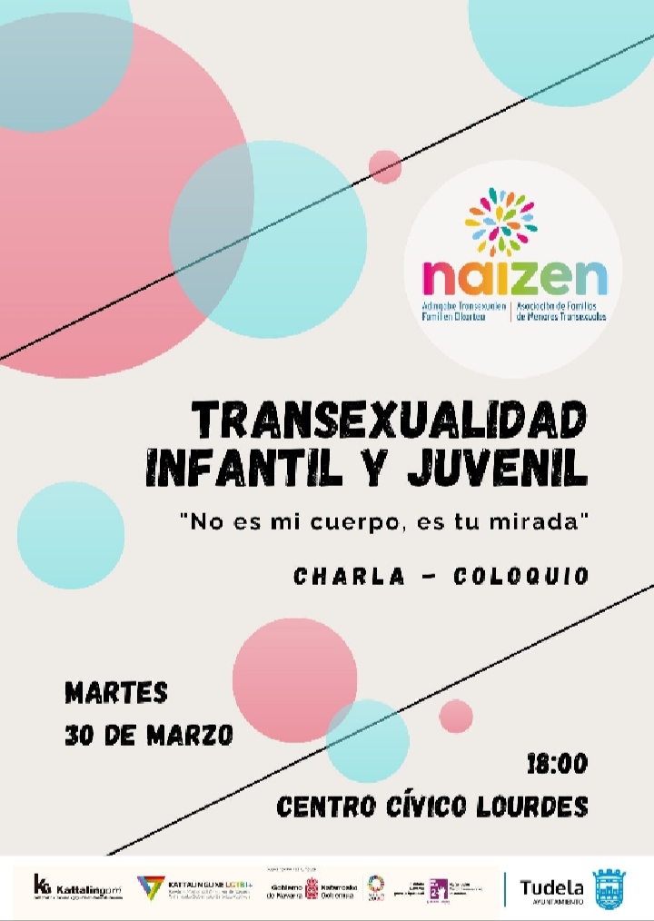 KattalingorriN's tweet photo. Martxoak 30 asteartean, Tuterako LOURDES Gizarte Etxean @naizen_elkartea ko kideen eskutik, "No es mi cuerpo, es tu mirada" Solasaldia arratsaldeko 18:00etan. #Tutera #Tudela #Nafarroa #Navarra #Transikusgarri #Transvisible  #Transexualidadinfantil #Transexualidadjuvenil https://t.co/kKq1jPzF52