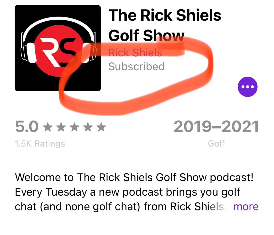 The Rick Shiels Golf Show tweet media