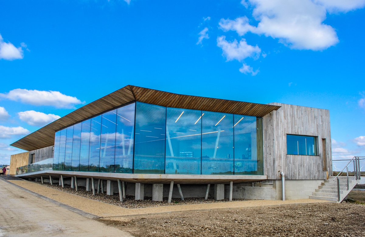 BaxallC's tweet photo. We're delighted to announce that the Rye Harbour Discovery Centre is now complete, successfully handed over to @SussexWildlife on Friday 19th March. 

A challenging project but fantastic results - Well done to all involved! @BaxallR 

#buildingsbuiltonteamwork #doingitdifferently https://t.co/AeKOh1sszI