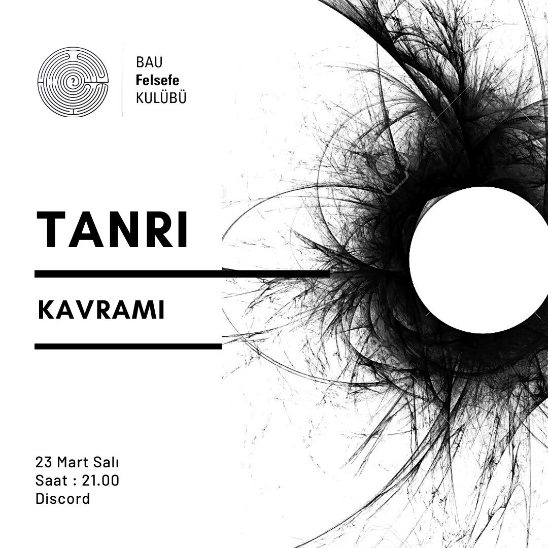 Eskiden ateş başında avladıkları mamutu yerken konuştukları Tanrı kavramını bugün biz sıcak evlerimizde 21:00'da Discord kanalımızdan konuşacağız, hepinizi bekleriz 👍