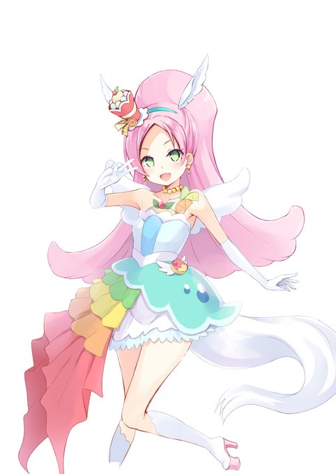 #見た人も無言でピンク髪美少女貼れ 