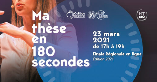 #MT180 Ce soir à 17h c'est la Finale Régionale du Concours 🗣"Ma Thèse en 180 secondes" ! Les vainqueurs des deux premiers prix du jury représenteront la Région Occitanie-Est à la demi-finale nationale <a href="/MT180FR/">MT180</a> 
🔛 A retrouver sur : video.umontpellier.fr/live/1/