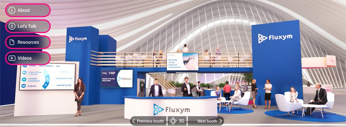 FluxymS2P's tweet photo. D-Day 🤩! 
#ivaluaNOW2021 starts in a few hours (1:45 pm UTC +1)! Our Source-to-pay experts will be pleased to answer your questions and talk with you about your #DigitalTransformation projects 😊! 
#S2Pexperts #Purchase #LoveProcurement #Sourcing @ivalua https://t.co/BVfY9dXWgK