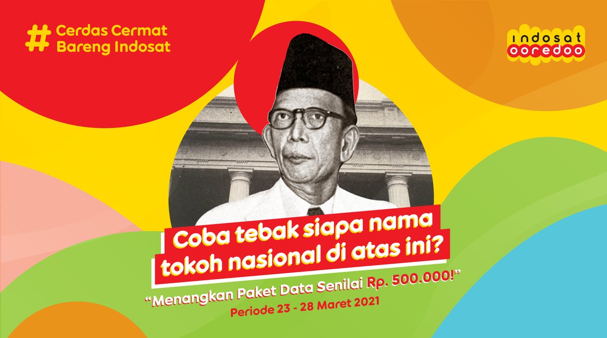 indosat's tweet photo. Waktunya bagi-bagi KUOTA niiih!✨

Caranya:
1. Follow @IndosatOoredoo
2. RT &amp; Like tweet ini
3. Jawab pertanyaan sebanyak-banyaknya menggunakan hashtag #CerdasCermatBarengIndosat &amp; #BisaBangkitBersama sebanyak-banyaknya

Yuk menangin  KUOTA senilai 500.000 untuk 5 orang pemenang! https://t.co/QX6nd1xA0v