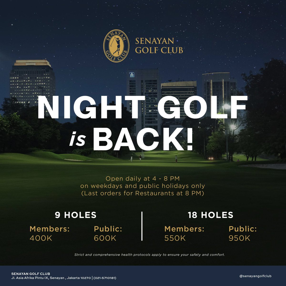 Senayan Golf Club tweet media