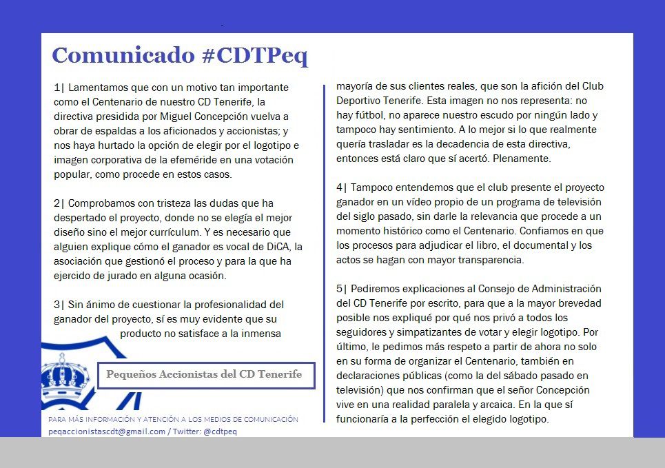 CdtPeq's tweet photo. 🔴COMUNICADO #CDTPEQ https://t.co/1hlzxKAxQR