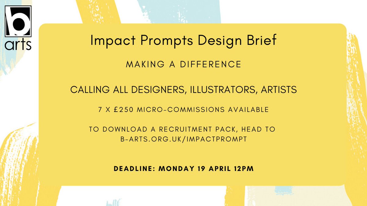 BArtsStoke's tweet photo. For more information &amp; to download a recruitment pack visit: https://t.co/5GnhQ2tIDw

#ArtsJobs #Callout #CreativeCallout #CreativeStoke #SoTCulture #MyStokeStory #StokeOnTrentArtists #StaffsArtists #WhatArtistsDoAllDay #ArtistsAtWork #Community #StokeOnTrent #Staffordshire https://t.co/09jPe4L17l