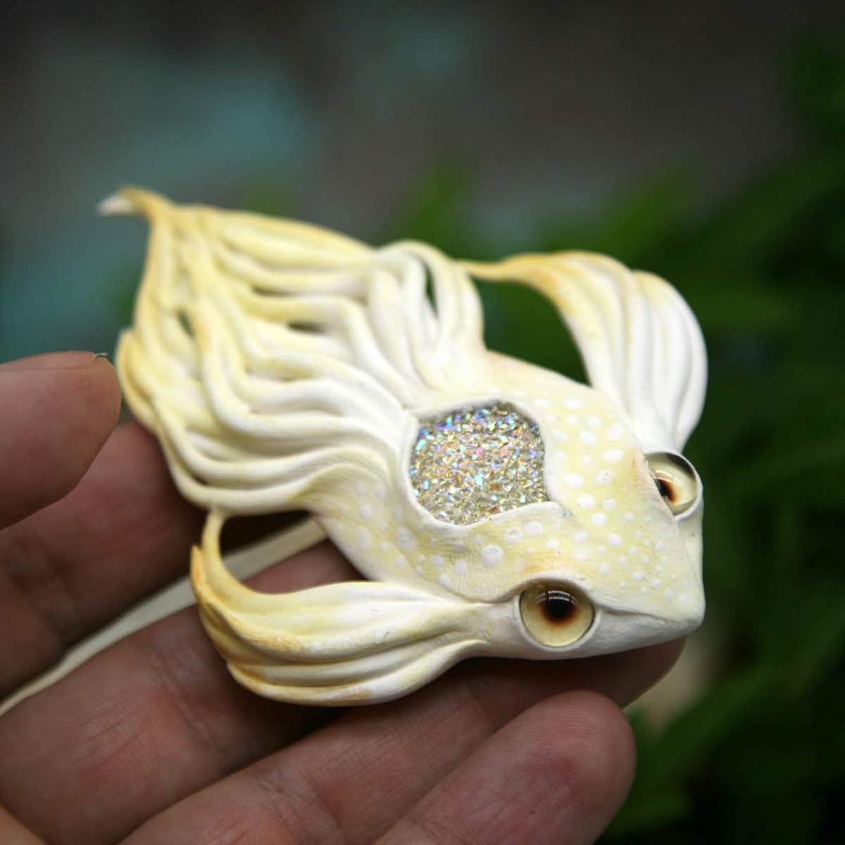rainbowmarleo's tweet photo. https://t.co/3bmor87P5U
My Patreon: https://t.co/Gpcrgeoh3K
#goldfish #magicfish #wishfish #veiltail #tentacle #cutefish #fishnerd #strange #pretty #kawaii #wonder #mystic #miracle #oddities #odddecor #weirddecor #deskdecor #clayminiature #polymerclayfigure #magicanimal https://t.co/5WrhgINuB1