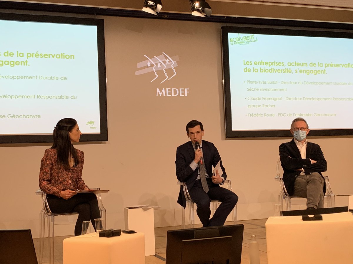 Notre défi est de faire rayonner les actions de biodiversité à l’international. 

La France a beaucoup à partager sur ces sujets !

<a href="/BurlotPy/">Burlot Pierre-Yves</a> @GroupeSeche