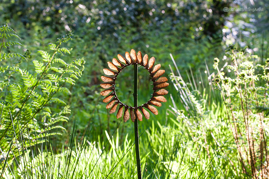 You aren't what you think you are.

You are everything and nothing.

Sycamore seeds, Berberis thorns, Dogwood &amp; spring.

#landart #natureart #ephemeralart #artinnature #environmentalart  #sitespecific #transience #flux #organic #impermanence  #richardshilling