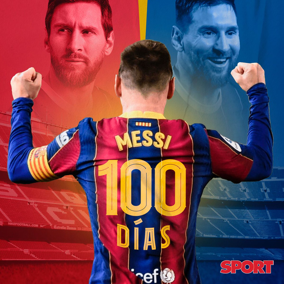 1⃣0⃣0⃣ días para la Gran Decisión de Messi 

📝 ¿Crees que Leo renovará? 

❤ Sí
🔄 No
💬 ...