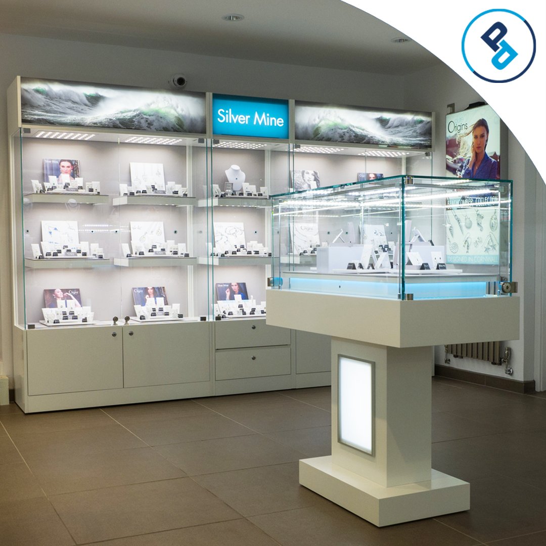 parifydesignltd's tweet photo. Take a look at what we designed, manufactured and installed for Silver Mine in St. Ives, Cornwall.

T: +44 (0)1530 382 500
Enquiries info@progressivedisplay.co.uk
https://t.co/6eeJdvhfB6

#silvermine #shopfit #jewellers #jewellery #podiums #jewellerycabinet #jewelleryunits https://t.co/Y6fX0aWUHw