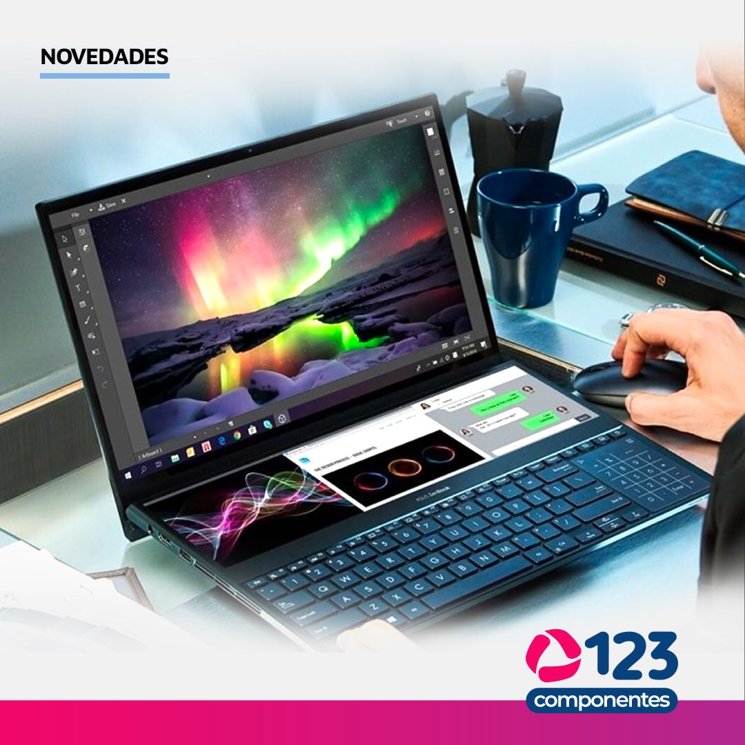 123componentes's tweet photo. Hoy os traemos esta novedad 😳
El Asus ZenBook Pro Duo un portátil con doble Pantalla con unas configuraciones increíbles
.
Descubre el precio que te ofrecemos en y compara con otras tiendas..💪
.
Link👇:
https://t.co/N5ZEF6iv5X
.
#tecnología #portatiles #asus #asuszenbookduo https://t.co/qdFGsKSILa
