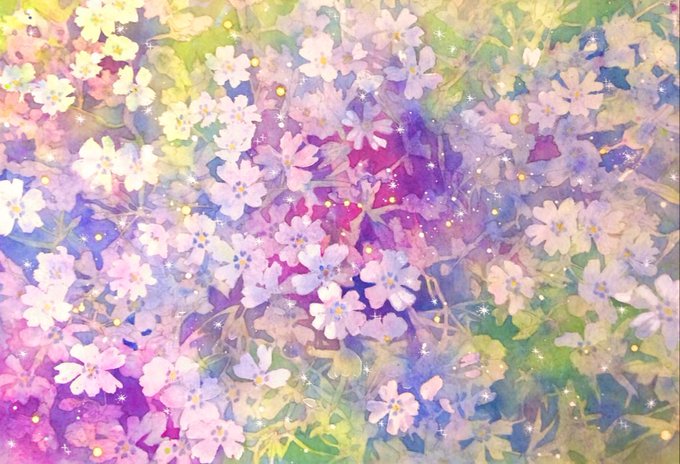 芝桜のtwitterイラスト検索結果