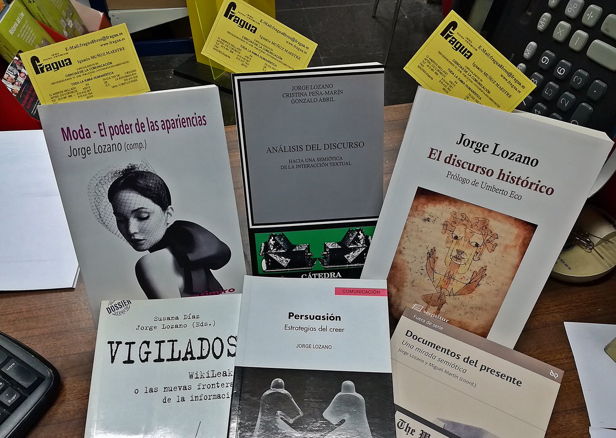 LIBRERIACCINF's tweet photo. @UCMccinf @el_pais Comparto una pequeña muestra de su legado intelectual https://t.co/m2FghXUpgO