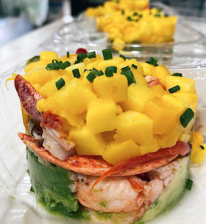 Lobster Avocado Cocktail. So refreshing and full of flavor! 
.
#lobsterchowderhouse
#lobsterpotexpress
#ptownlobsterpot
#provincetown
#provincetownma
#myptown
#wellfleet
#eastham
#capecod
#capecodseafood
#capecodeats
#capecodfoodies
#capecodeateries
#capeology